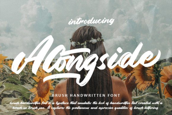 Alongside: A Handwritten Font for Authentic Small Business Branding