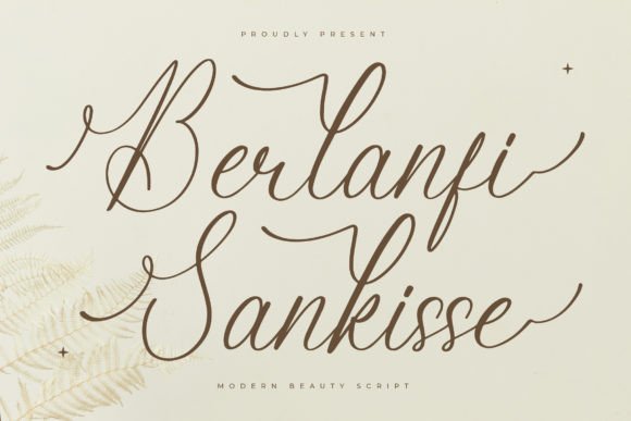 Berlanfi Sankisse: Elevate Your Brand Identity With Elegant Script Typography