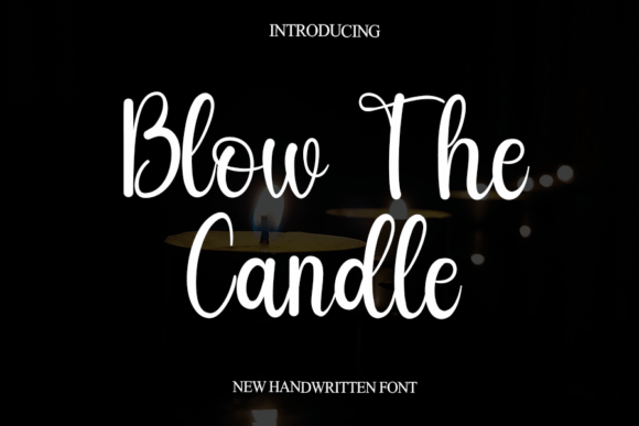Blow the Candle Typeface: A Designer’s Review for Campaign Visuals