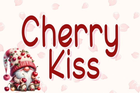 Cherry Kiss: The Handwritten Typeface That Sweetens Your Brand Identity