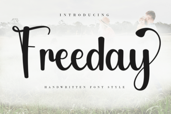 Freeday: A Handwritten Typeface for Modern Editorial Design