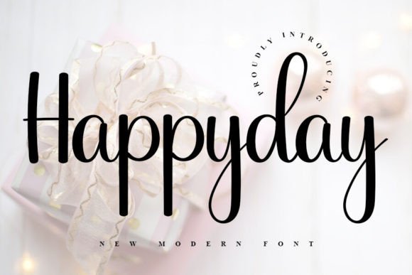 Happyday: The Handwritten Typeface That Brings Warmth to Your Craft Projects