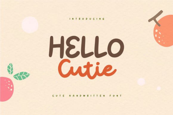 Hello Cutie: The Charming Typeface for Polished Brand Identity