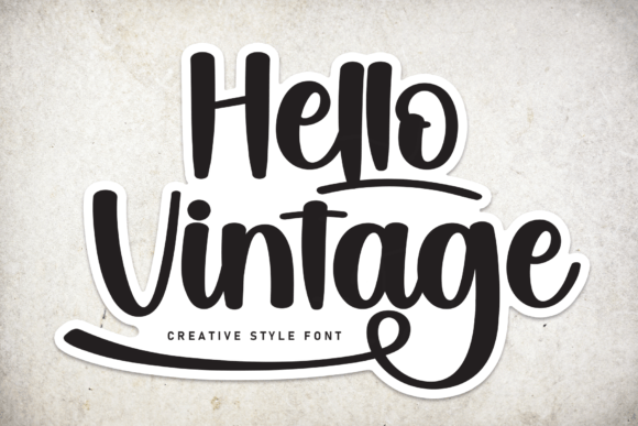 Hello Vintage: A Web Designer’s Take on Brush Script Typography