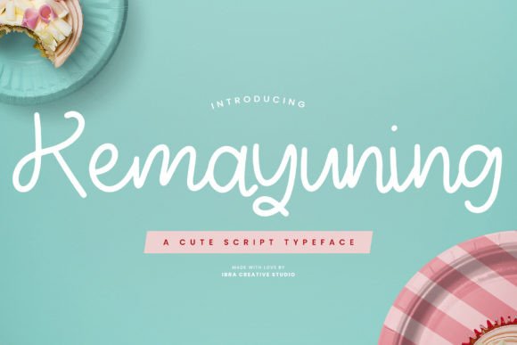 Kemayuning: A Whimsical Script Typeface for Editorial Design
