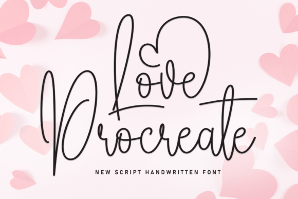Love Procreate: The Handwritten Typeface That Transforms Small Business Branding