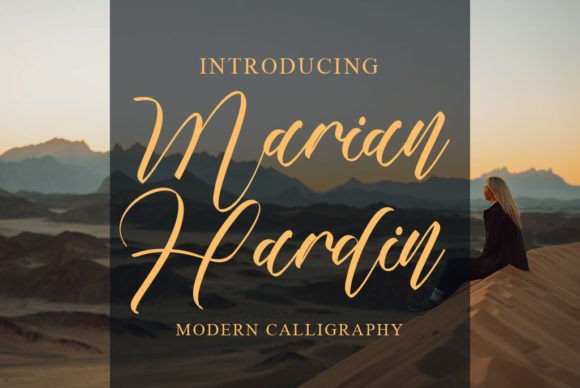 Marian Hardin: The Script Amp Typeface That Elevates Small Business Branding