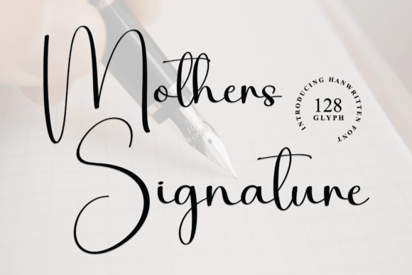 Mothers Signature Typeface: Elevating Handmade Brand Identity