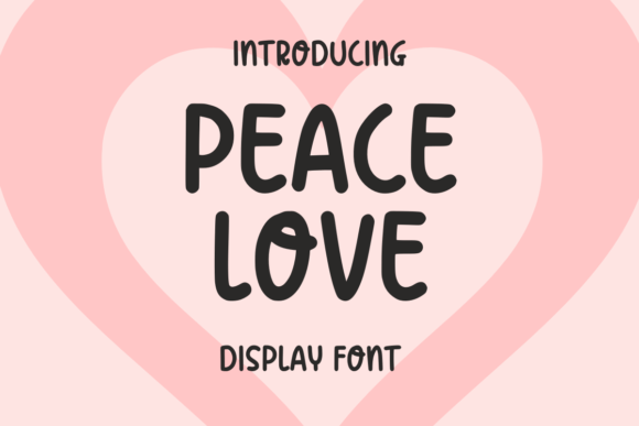 Peace Love: The Handwritten Font for Authentic Brand Identity