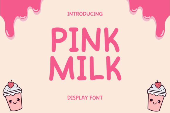 Pink Milk: The Handwritten Typeface for Scroll-Stopping Social Content