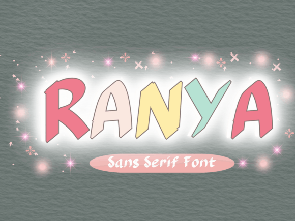 Ranya: A Quirky Handwritten Typeface for Playful Brand Identity