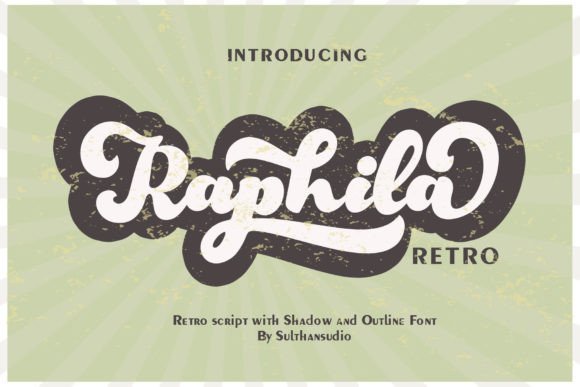 Raphila Retro: Elevating Editorial Design with Vintage Typography