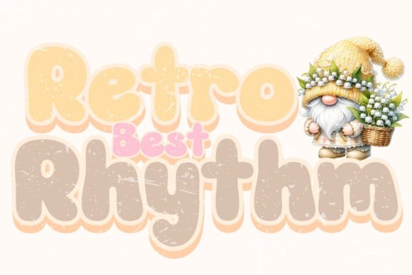 Retro Best Rhythm: A Playful Typeface for Modern Brand Identity