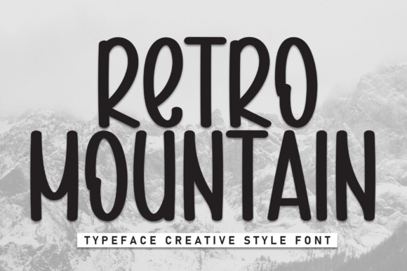 Retro Mountain: The Casual Sans-Serif Font for Authentic Branding
