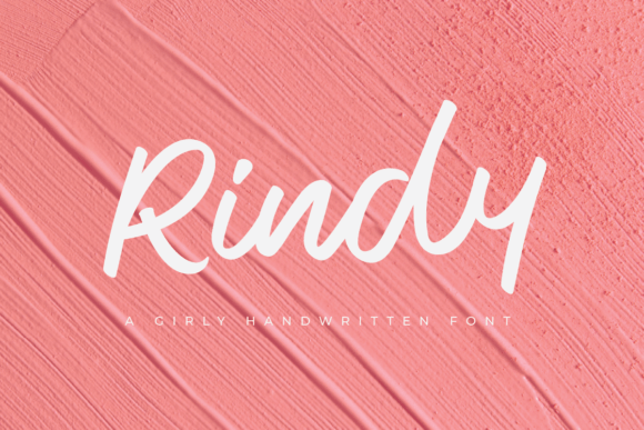 Rindy: The Elegant Script Font for Boutique Branding