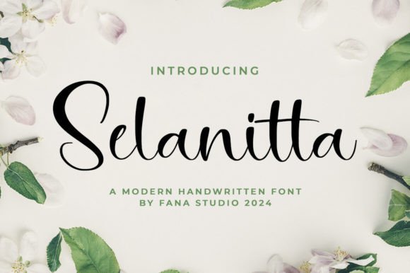 Selanitta Script Font Review: Elegant Typography for Modern Branding