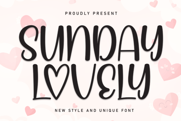 Sunday Lovely: A Handwritten Typeface for Elegant Editorial Design