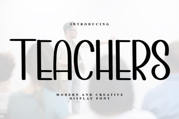Teachers: A Modern Handwritten Typeface for Elegant Web Design