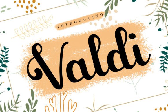 Valdi: The Handwritten Typeface for Scroll-Stopping Campaigns